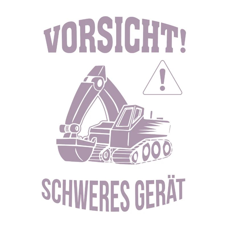 Bagger Baggerfahrer Baugeräteführer Schweres Gerät