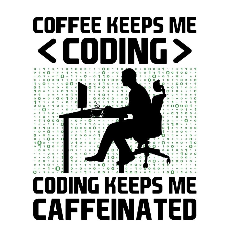 Café Codage Programmeur Codeur Développeur Nerd Coff