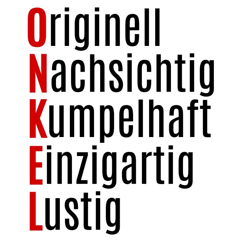 Onkel Geschenk lustig von Neffe Nichte