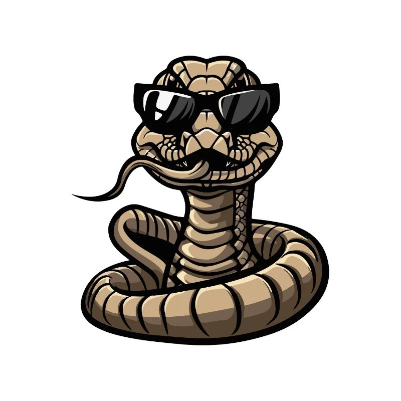 Serpent Cobra Bande Dessinée Cool