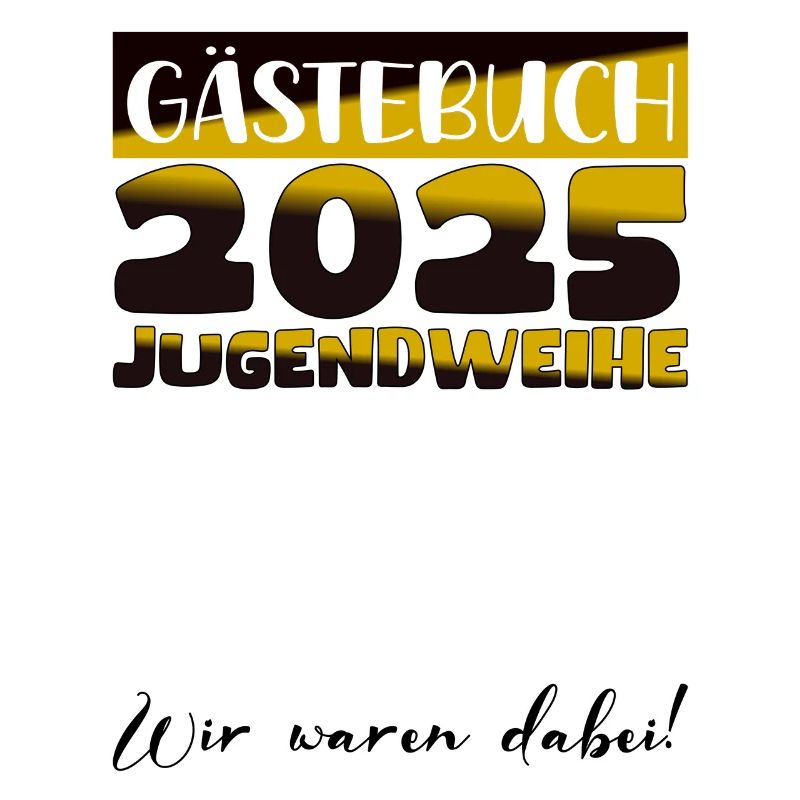 Jugendweihe 2025 Gästebuch Geschenk Mädchen Jungen