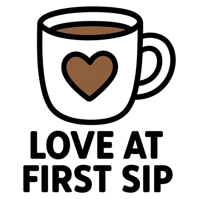 Love at First Sip Kaffeetasse