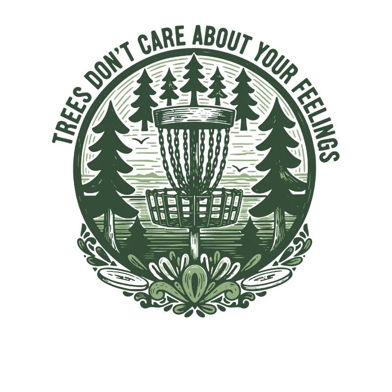 Les arbres ne se soucient pas de vos sentiments Disc golf