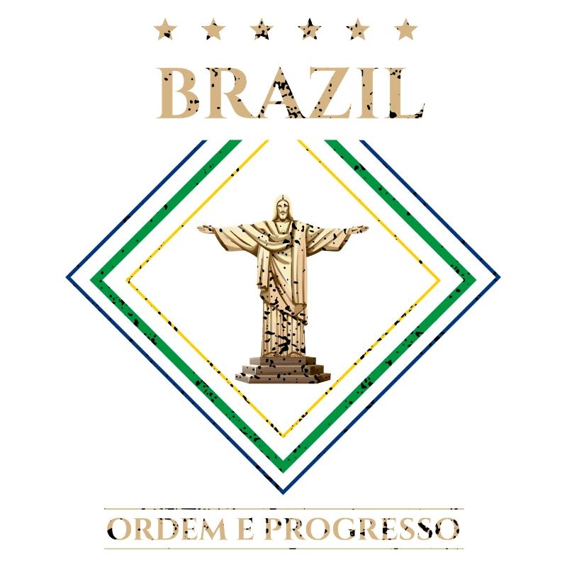 Brésil vintage-Ordre et Progrès