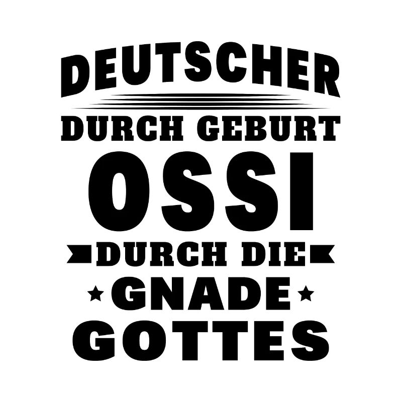 Ossi Ostdeutscher Sachsen