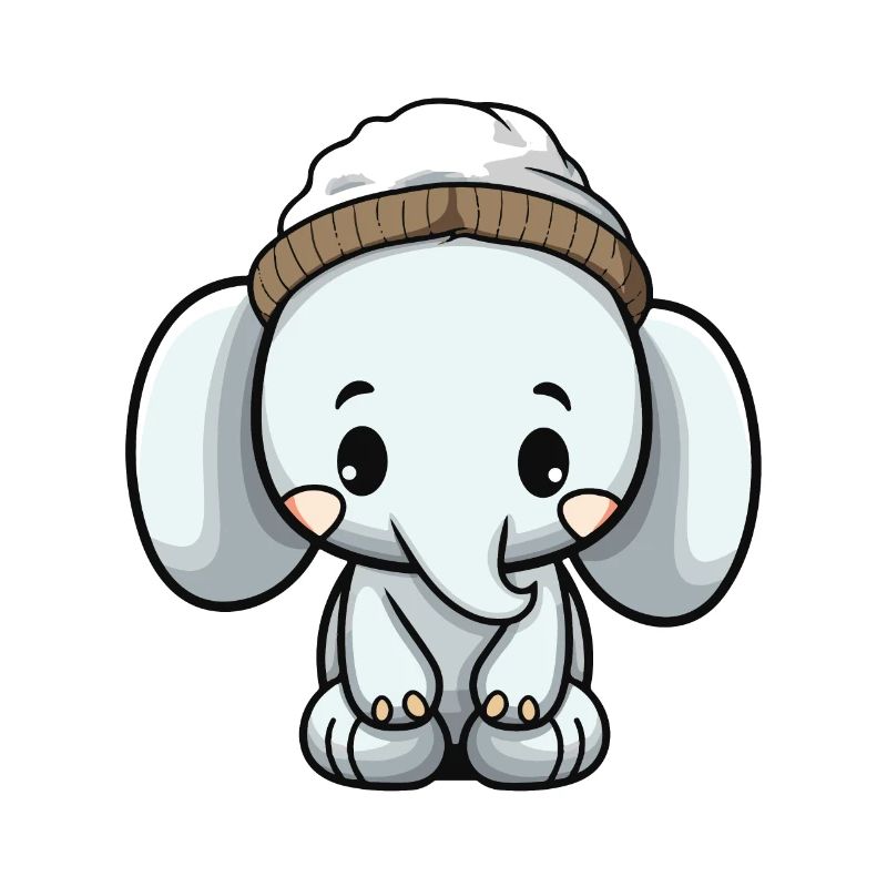 Elefant Tier Baby Comic