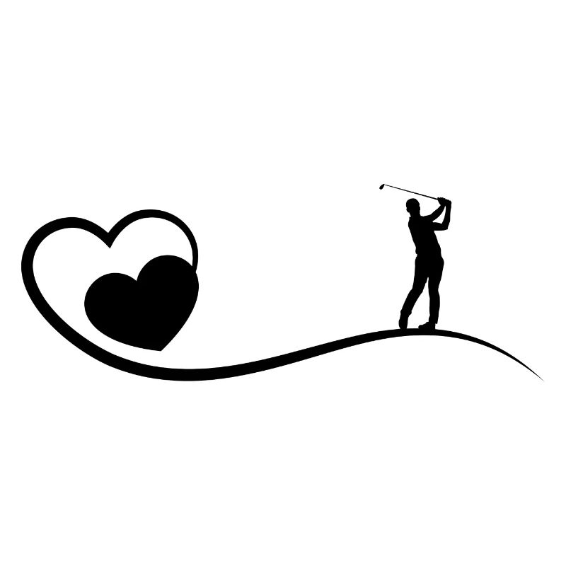 Herz und Golf -