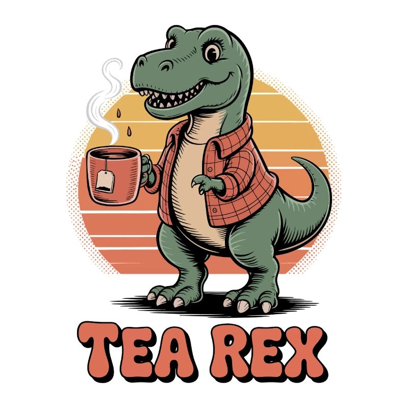 Tea Rex Dinosaur