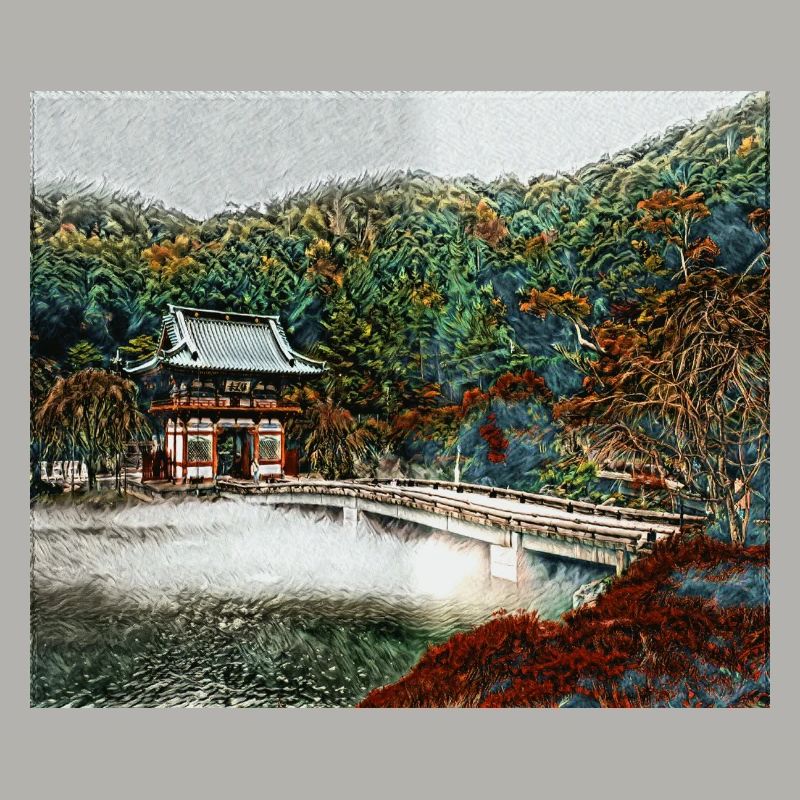 Tempel im Wald
