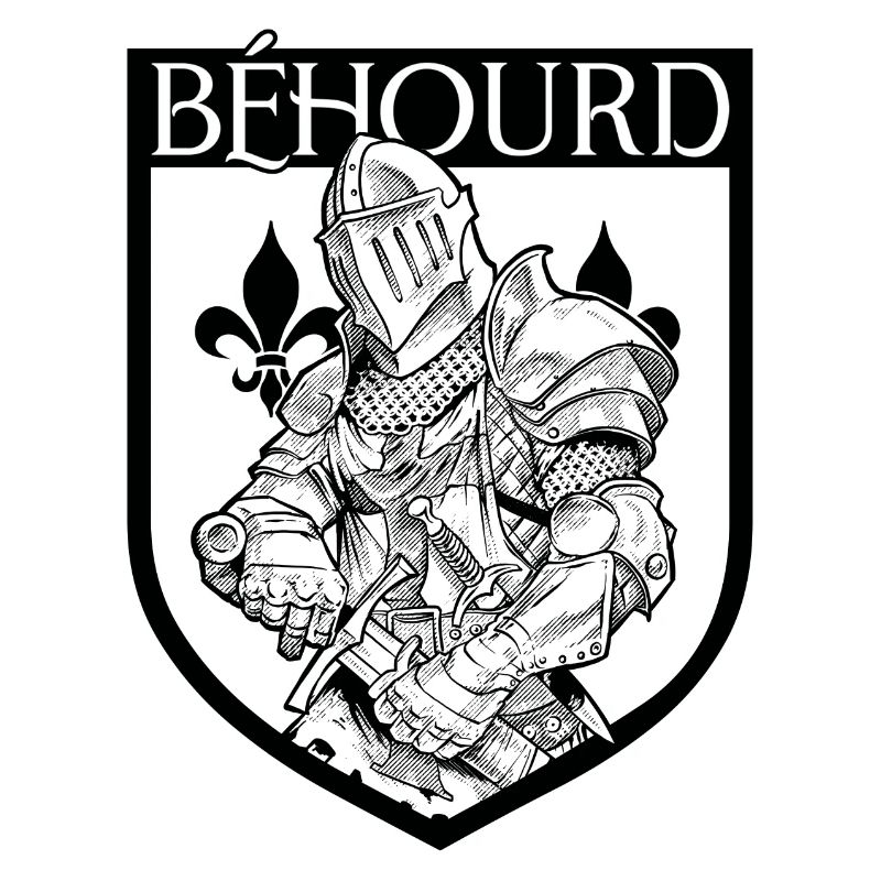 Béhourd - Combattant à l'épée - Medieval