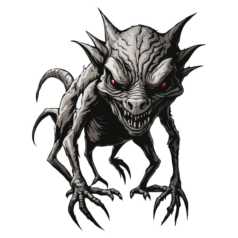 Chupacabra / Créature suceuse / Monstre /Espagne