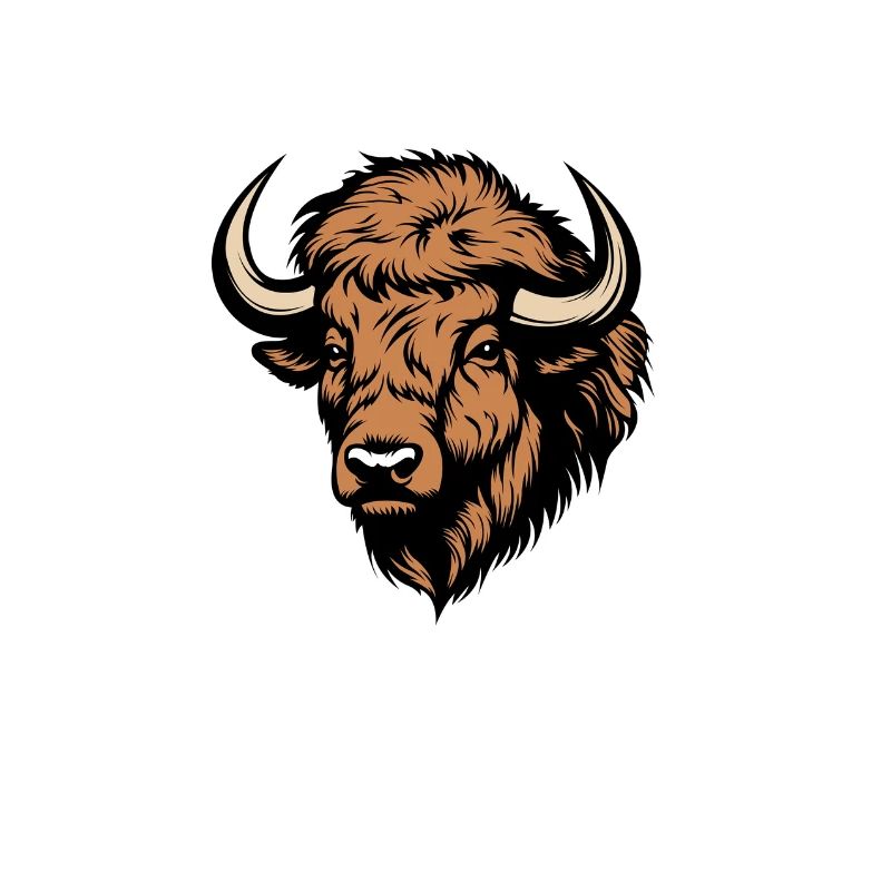 Widerstandsfähiger Bison