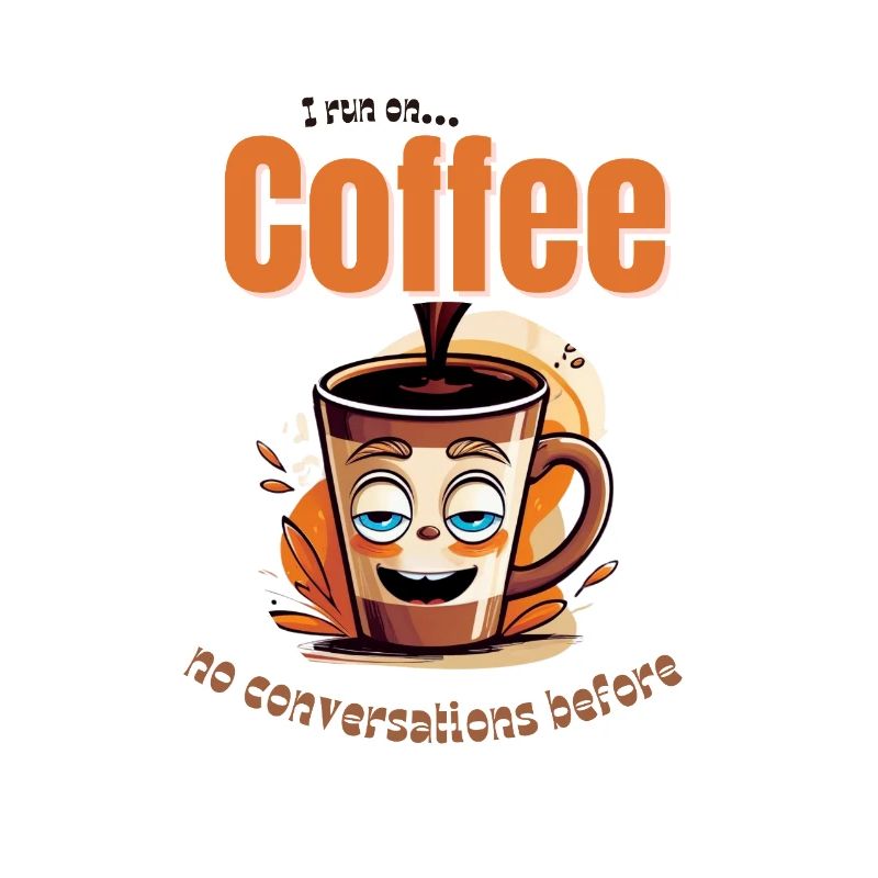 Running on coffee – no talking yet