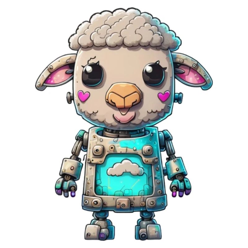 Roboter Schaf