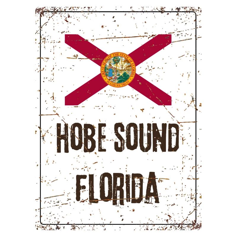 Drapeau de l’État de Floride de Hobe Sound