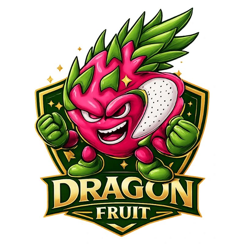 Drachenfrucht-Energetisches Maskottchen