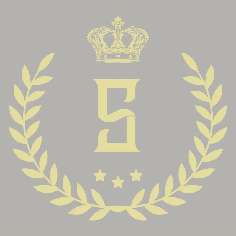 S Buchstabe Kranz