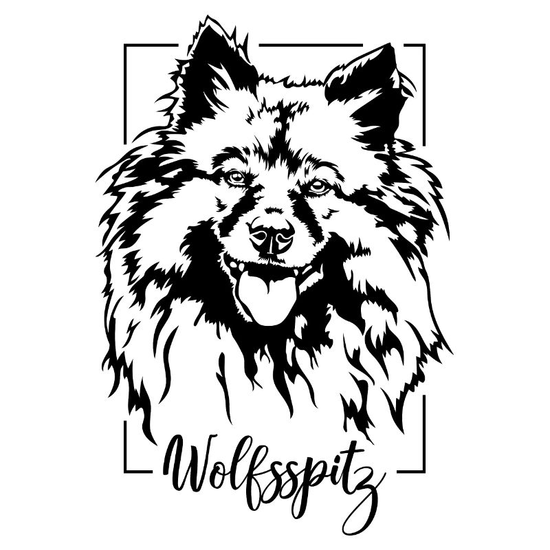 Wolfsspitz Keeshond Hundeportrait Hunde Wilsigns