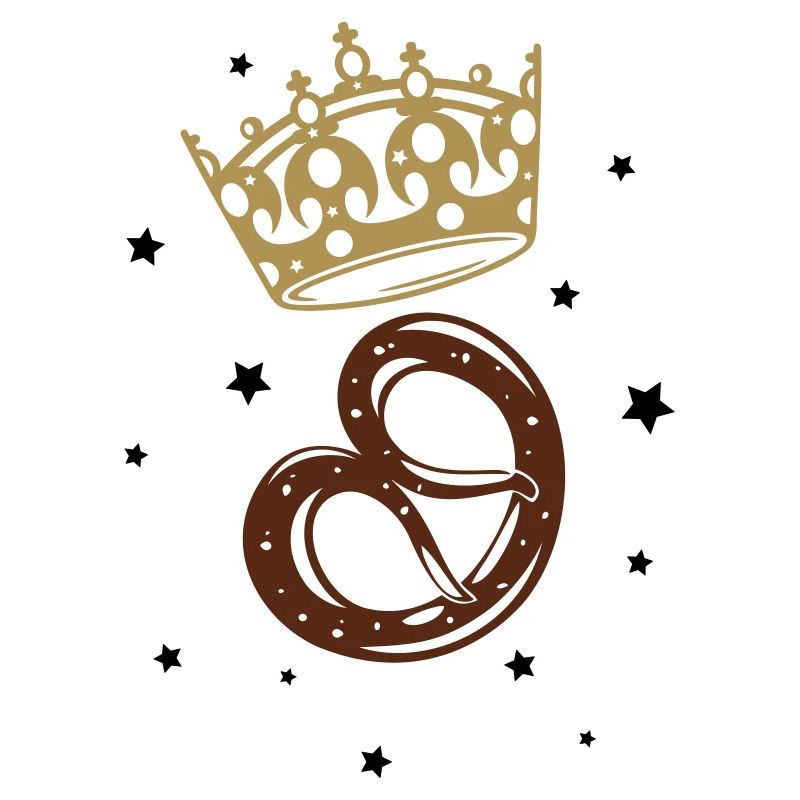 Krone Brezel Prinz Prinzessin