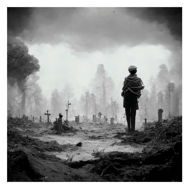Imagine it's war and no one