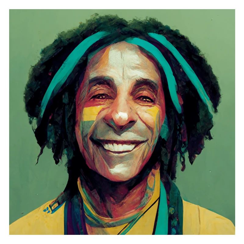 Rastafari-ölgemälde
