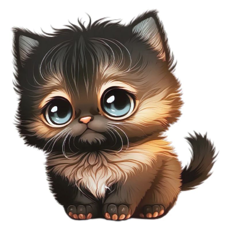 chaton chibi