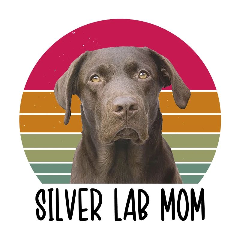 Silver Lab Mom