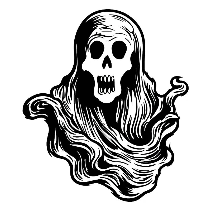 Ghost Ghosts Witching Hour Halloween