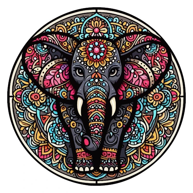 Indischer Mantra-Elefant