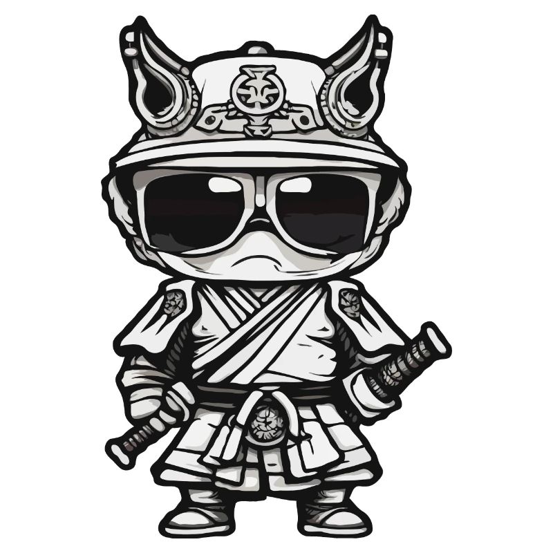 Samurai / Japanisch / Harakiri / Katana / Mann