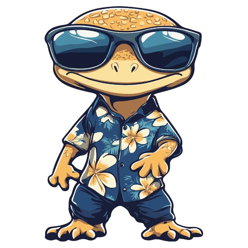 Lizard Comic Vacation