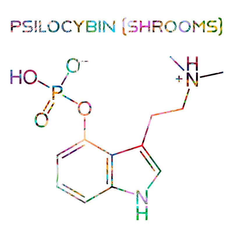Psilocybin-Molekül