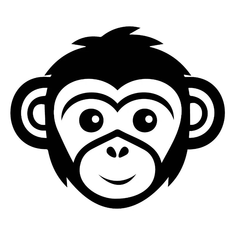 Monkey Monkey Monkey Face Jungle