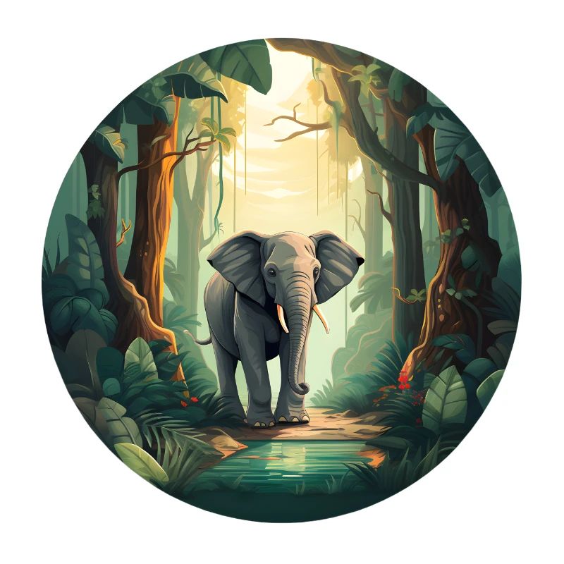 Rainforest Elephant