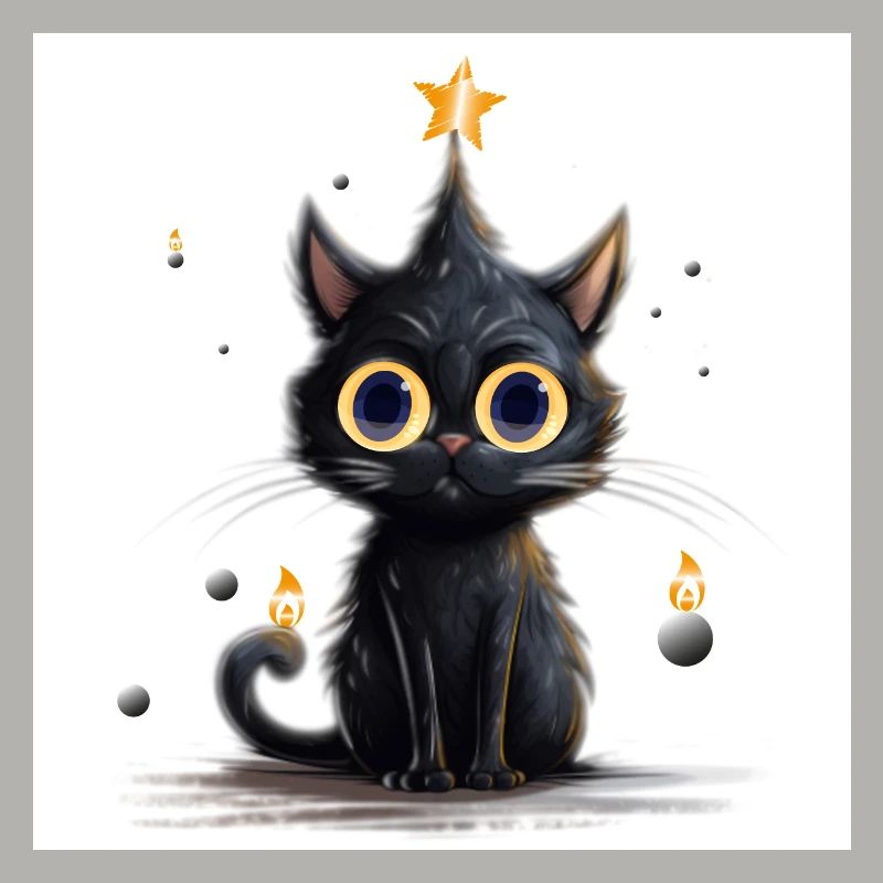 Chat de Noël