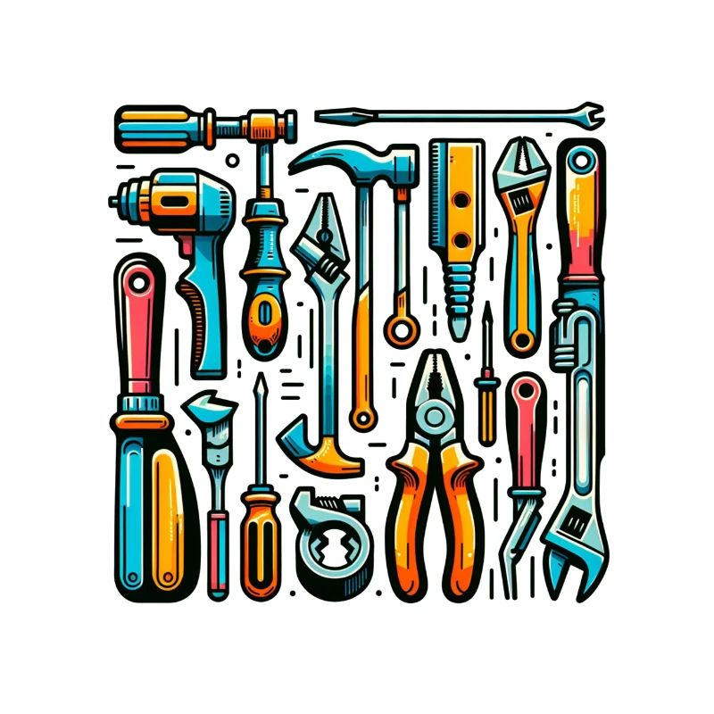 Collection d’outils divers