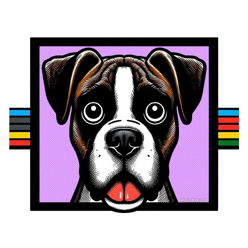 Boxerhund Kunst