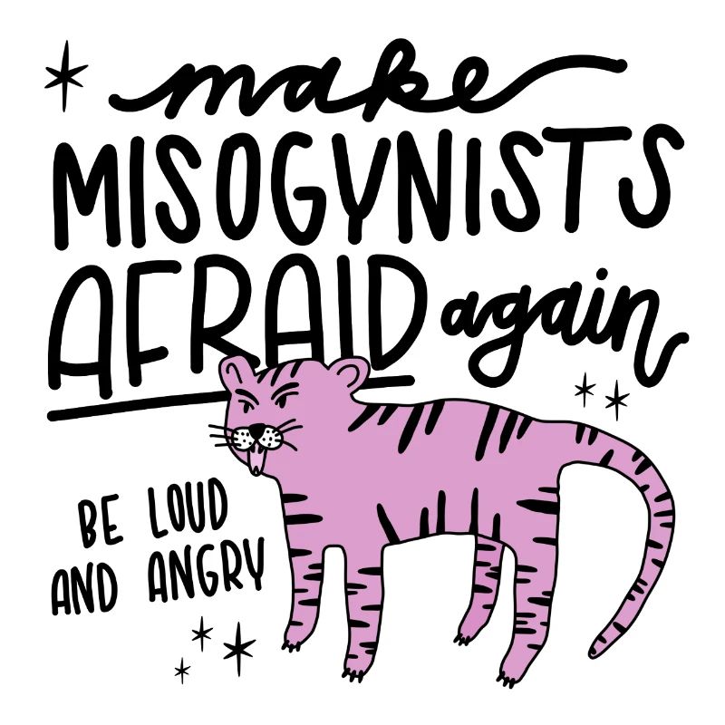 Luloveshandmade - Make Misogynists Afraid