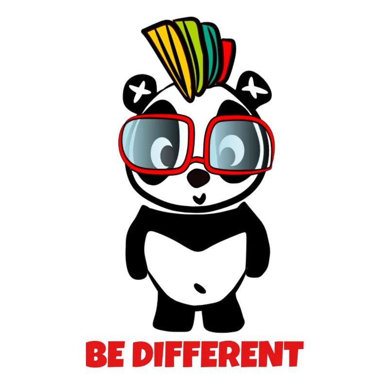 Be Different - Crazy Pandabear