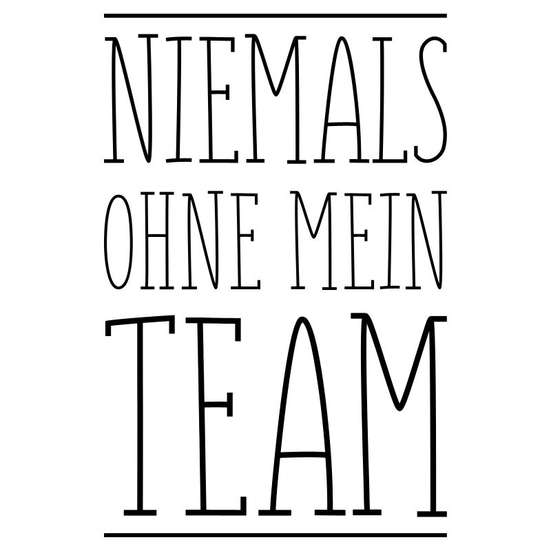 niemals ohne mein team