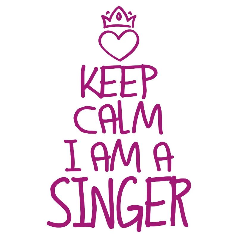 Keep Calm Singer Cool Singer Gift