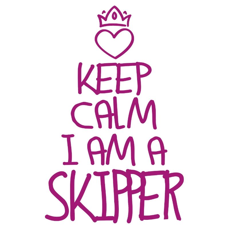 Keep Calm Skipper cool skipper gift