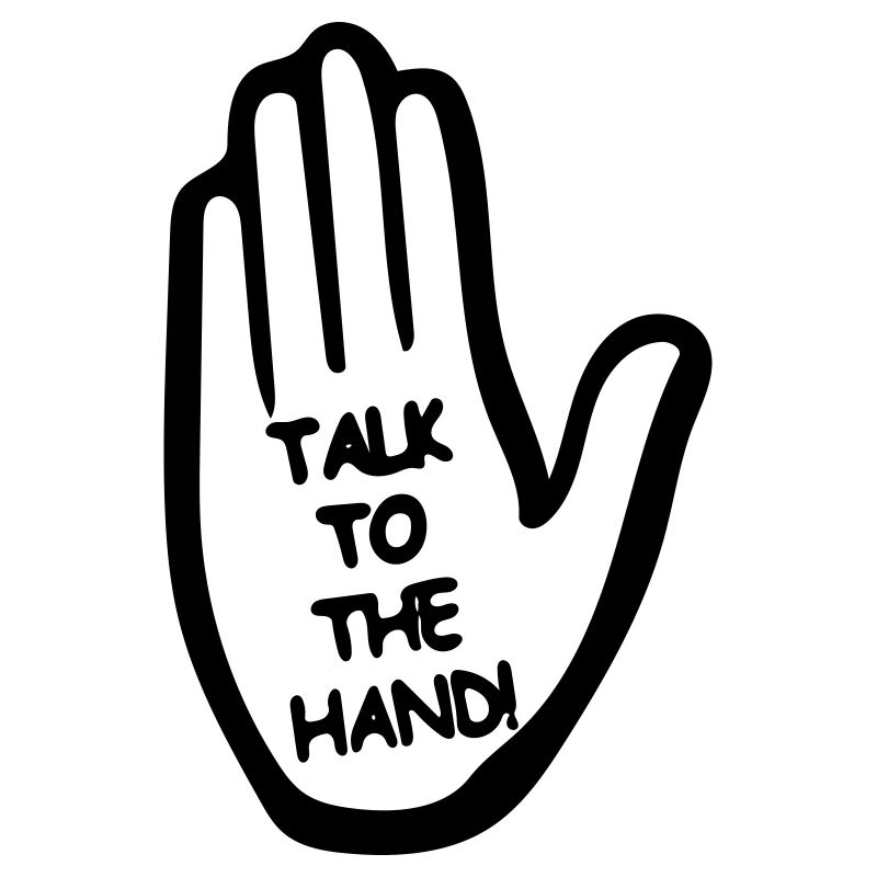 Sprich mit der Hand
