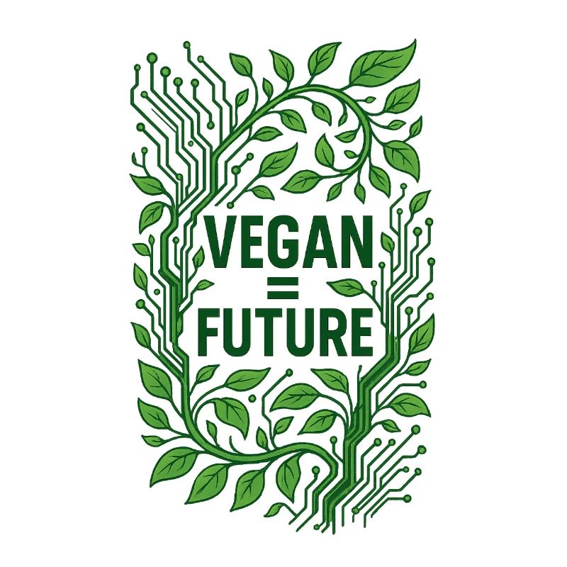 Vegan Future Grüne Tech Vision