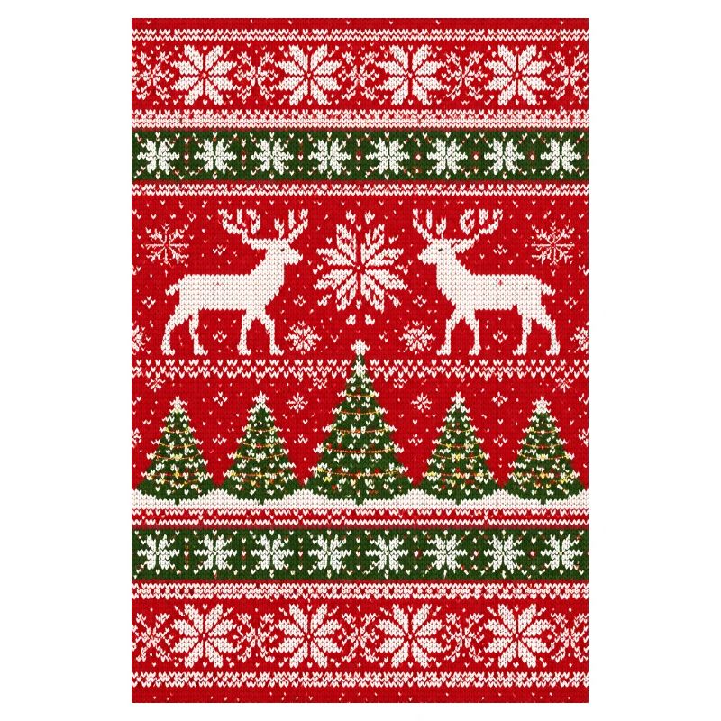 Winter Reindeer Knitting Pattern