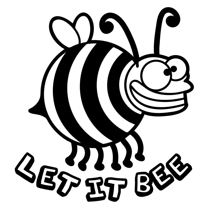 Thick crazy bee let it bee