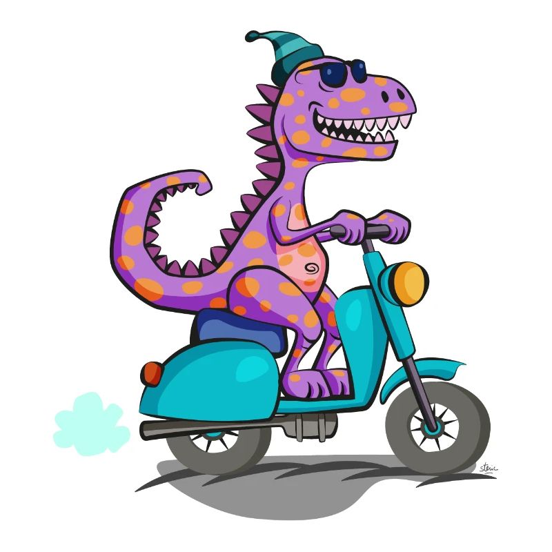 Dino Scooter Cool #2