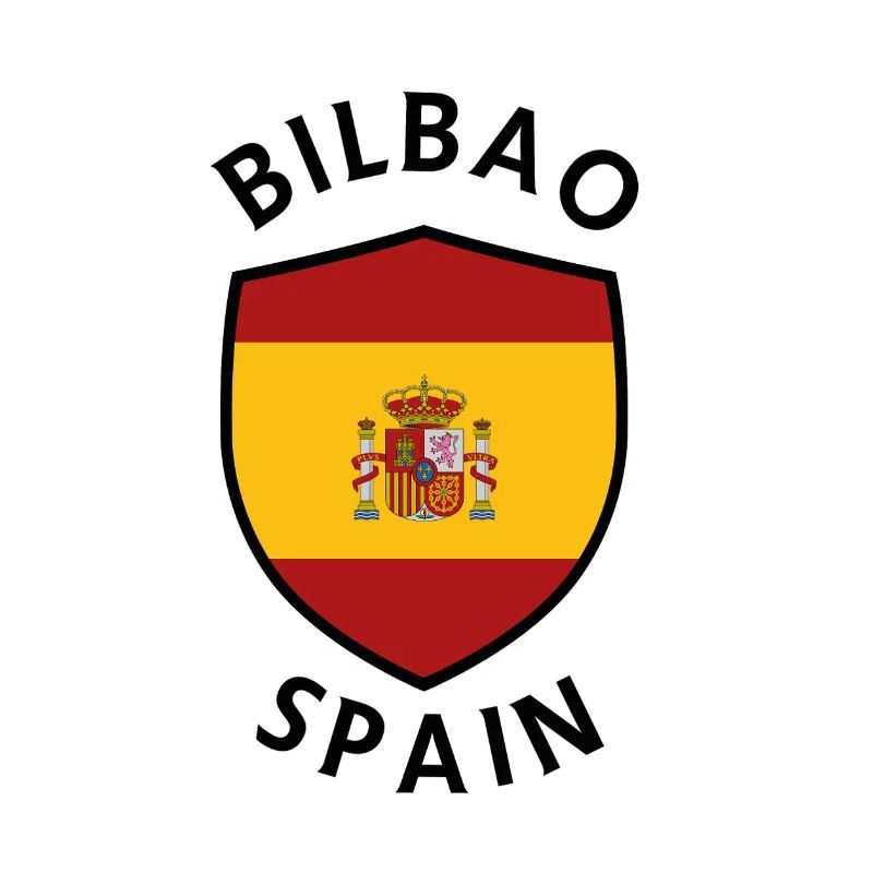 Bilbao Schild Spanien Wappen Abschlag