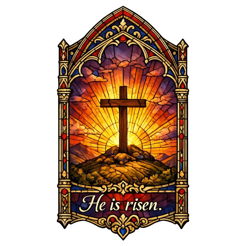 Resurrection He is Risen Easter Jesus