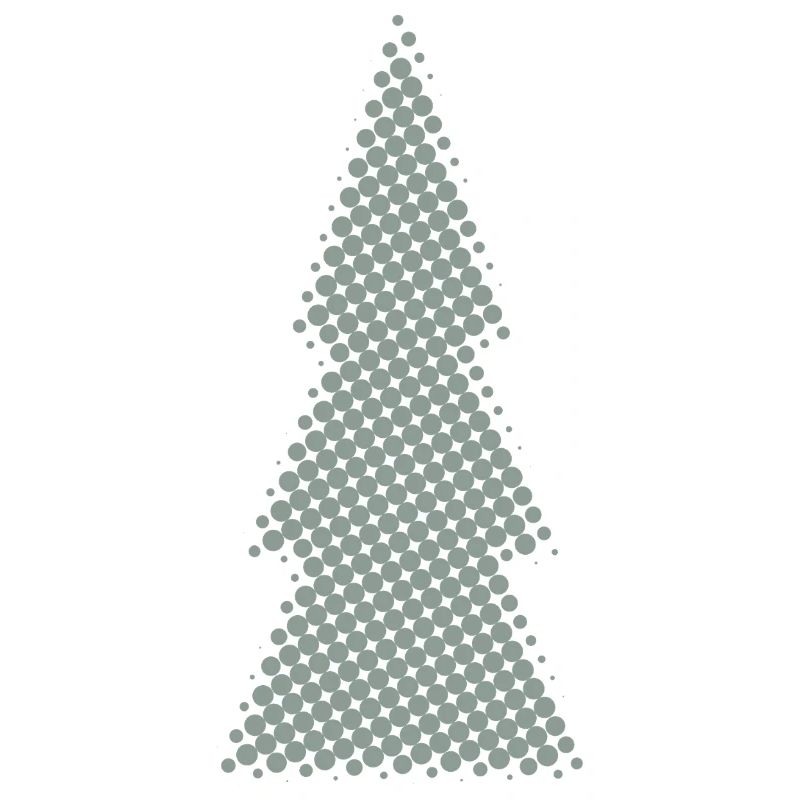 Weihnachtsbaum Pixeldesign tanne